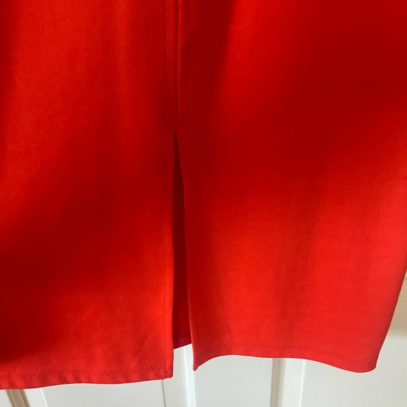 Zara, Orange, Fitted Dress, Size Large. Perfect for any occasion! - Picture 3 of 4